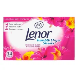 Wasbenodigdheden<Lenor Droogtrommeldoekjes Sparkling Bloom 34 stuks