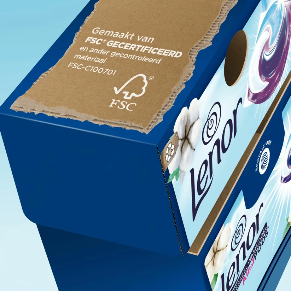 Wasmiddel All-in-1 Pods Katoen Fris 15 stuks Wasmiddel