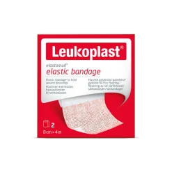 Elastomull Fixatiewindsel 4m x 8cm 2 stuks^Leukoplast