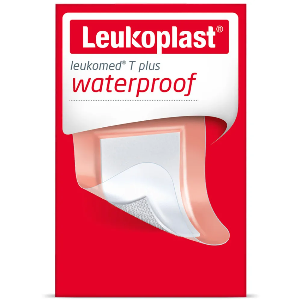 Pleisters<Leukoplast Leukomed® T plus Eilandpleister 8 cm x 10 cm 5 stuks