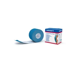 Pleisters<Leukotape K 5m x 5cm Blauw