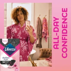 Intiemhygiëne<Libresse Inlegkruisjes Zwart 30 stuks