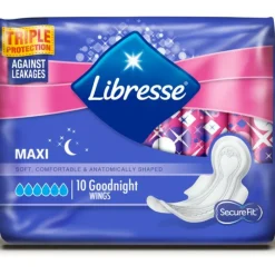 Intiemhygiëne<Libresse Maandverband Maxi Goodnight Wing 10 stuks