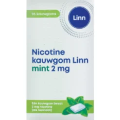Stoppen Met Roken<Linn Nicotine Kauwgom Mint 2 mg 96 stuks