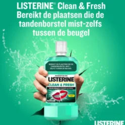 Spoelen & Poetsen<Listerine Mondwater Clean & Fresh zonder Alcohol 500 ml