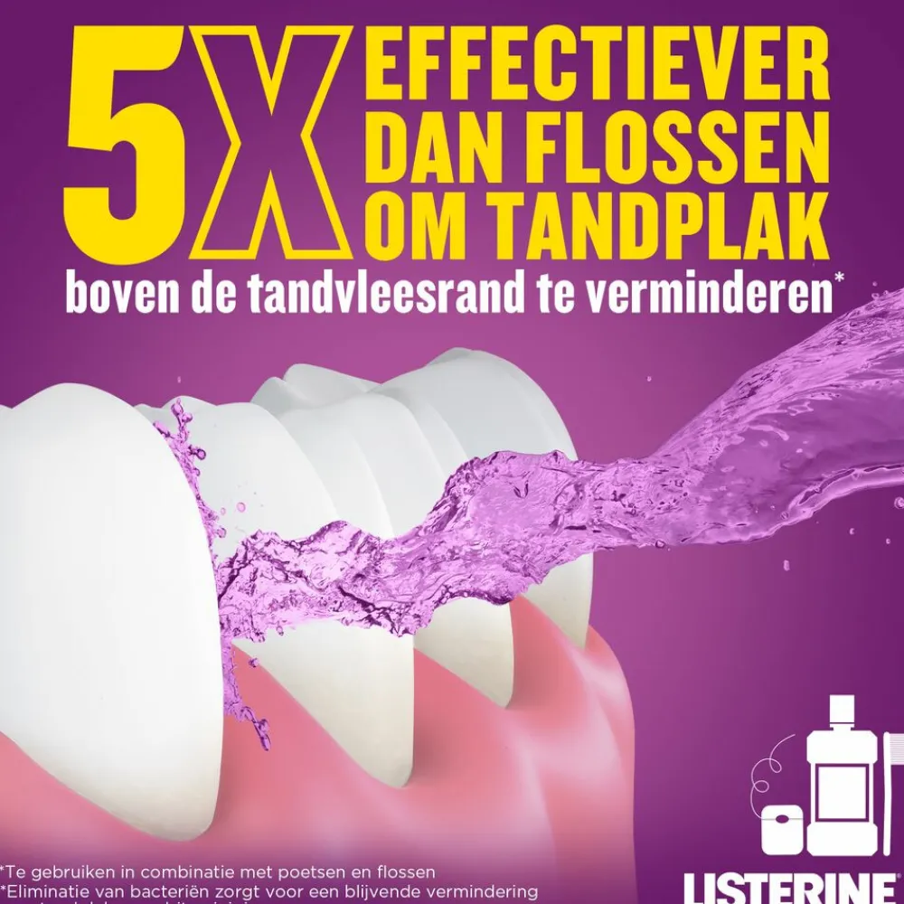 Spoelen & Poetsen<Listerine Mondwater Total Care Tandbescherming 500 ml