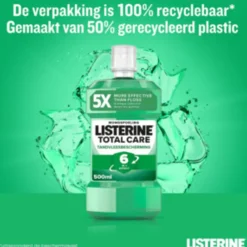 Spoelen & Poetsen<Listerine Mondwater Total Care Tandvleesbescherming 500 ml
