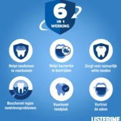 Total Care Bescherming Tegen Tandsteen 500 ml^Listerine New