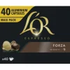 L'OR Espresso Koffiecups Forza 40 stuks Koffie