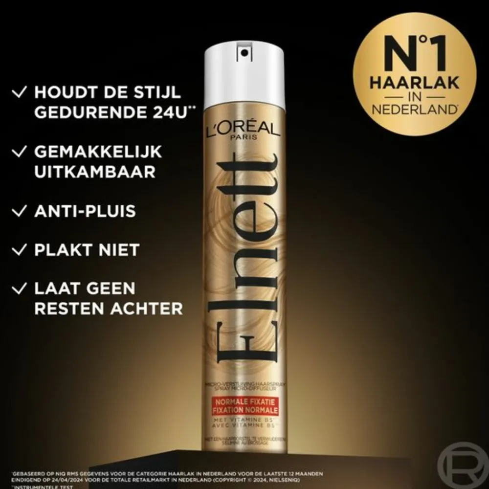 L'Oréal Elnett Satin Haarspray Normale Fixatie 200 ml^LOréal Clearance