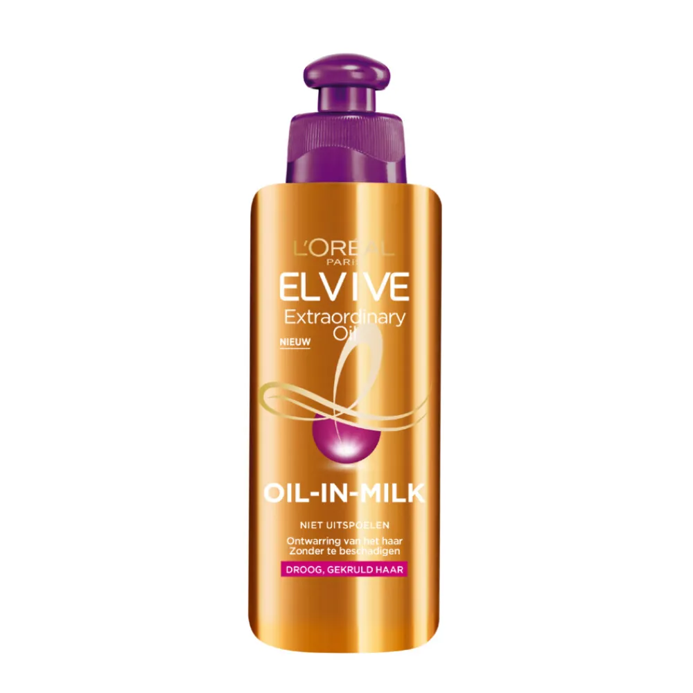 Haarverzorging<LOréal L'Oréal Elvive Extraordinary Oil Krulverzorging Oil-In-Milk 200 ml