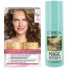 Discount L'Oréal Excellence Creme 6 Donker Blond + Magic Retouch Uitgroeispray Donkerblond 75 ml Pakket Haarkleuring