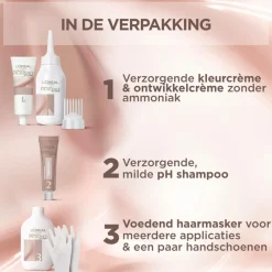 L'Oréal Excellence Crème Universal Nudes Permanente Haarkleuring 6U Universeel Donkerblond^LOréal Sale