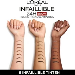 Sale L'Oréal 24H Brow Filling Triangular Pencil 8.0 Light Cool Blond 1 ml Wenkbrauwpotlood