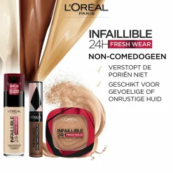 Online L'Oréal Infaillible 24H Fresh Wear Foundation Poeder 130 True Beige 8 gr Foundation