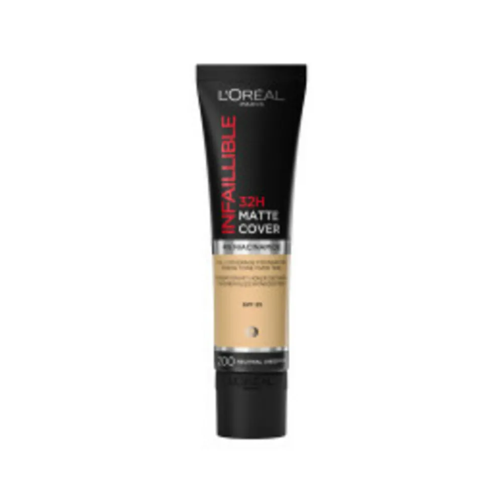 Discount L'Oréal Infaillible 32H Matte Cover Foundation 200 30 ml Foundation