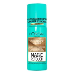 Haarkleuring<LOréal L'Oréal Magic Retouch Uitgroeispray Middenblond 75 ml