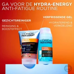 Dag- & Nachtcrème<LOréal L'Oréal Men Expert Hydra Energetic Hydraterende Gel Dagcrème 100 ml