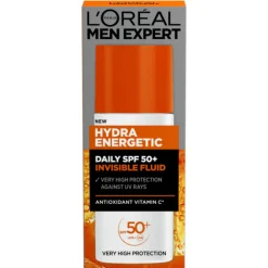 Online L'Oréal Men Expert Hydra Energetic Dagcrème SPF50+ 50 ml Dag- & Nachtcrème