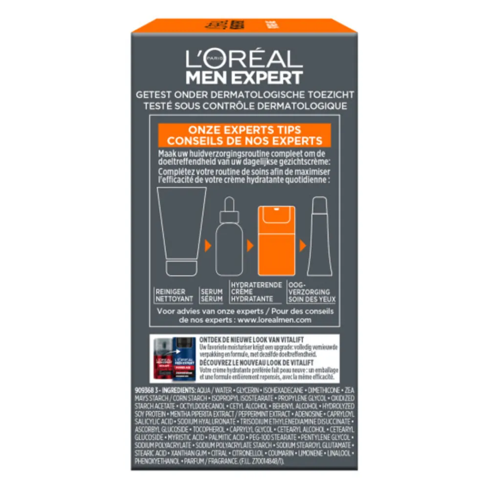 Dag- & Nachtcrème<LOréal L'Oréal Men Expert Power Age Revitaliserende 24H Gezichtscrème 50 ml