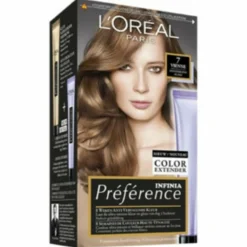 Sale L'Oréal Preference Haarkleuring 07 Vienne - Midden Blond + Magic Retouch Uitgroeispray Middenblond 75 ml Pakket Haarkleuring