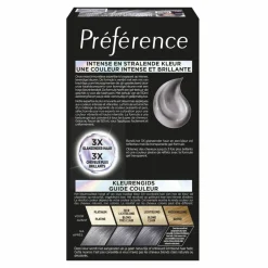 Online L'Oréal Preference Vivids Permanente Haarkleuring 9.112 Smokey Grey Haarkleuring