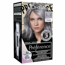 Online L'Oréal Preference Vivids Permanente Haarkleuring 9.112 Smokey Grey Haarkleuring