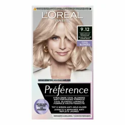 Haarkleuring<LOréal L'Oréal Préférence Cool Blondes Permanente Haarkleuring 9.12 Siberia - Extra Licht As Beigeblond