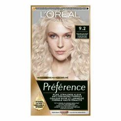 Haarkleuring<LOréal L'Oréal Préférence Permanente Haarkleuring 9.2 Warsaw Zeer Licht Beige Parelmoer Blond