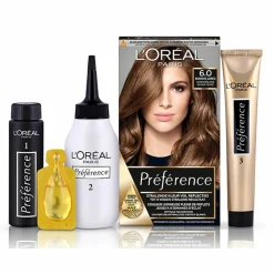 Haarkleuring<LOréal L'Oréal Préférence Permanente Haarkleuring 6.0 Donkerblond