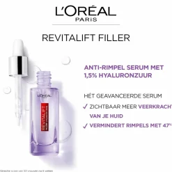 Masker<LOréal L'Oréal Revitalift Filler Serum 1.5 procent Hyaluronzuur 30 ml