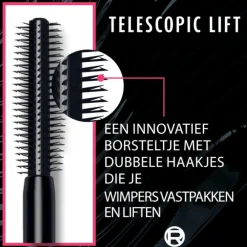 Mascara<LOréal L'Oréal Telescopic Lift Mascara Zwart 9,9 ml