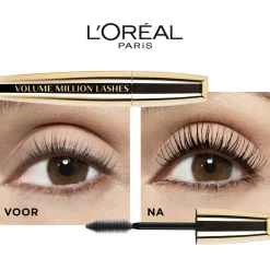 Mascara<LOréal L'Oréal Volume Million Lashes Mascara Black