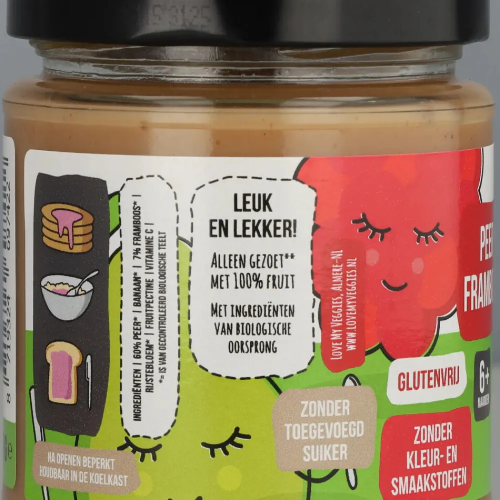 Clearance Fruitspread Peer Framboos 245 gr Baby & Peutervoeding