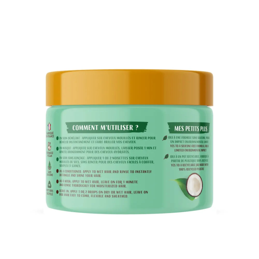 Kokos en Groene Thee 3-in-1 Haarmasker 390 ml Haarmasker