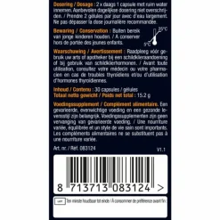 Rustgevend & Slapen<Lucovitaal Ashwagandha KSM-66 Super 30 capsules