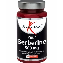 Online Berberine Puur 500 mg 60 capsules Hart, Bloed & Cholesterol