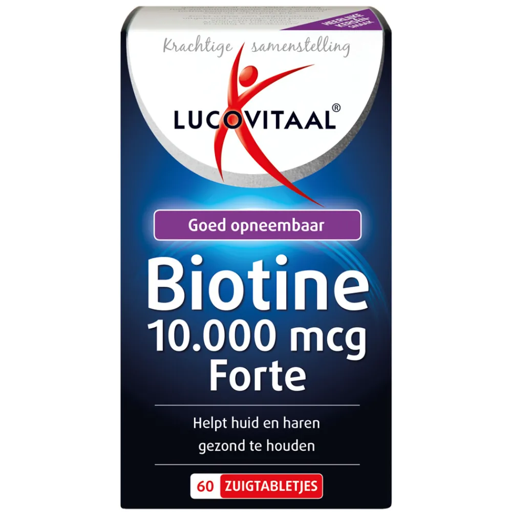 Hot Biotine 10.000 mcg Forte 60 zuigtabletten Vitaminen