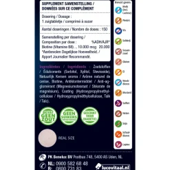 Biotine 10.000 mcg Forte 150 zuigtabletten^Lucovitaal Discount