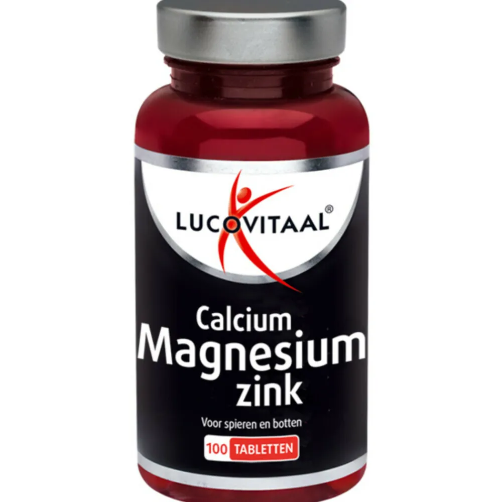 New Calcium Magnesium Zink 100 tabletten Mineralen
