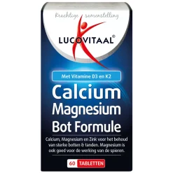 Calcium, Magnesium en Botten 60 tabletten^Lucovitaal Clearance