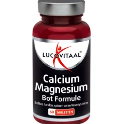 Calcium, Magnesium en Botten 60 tabletten^Lucovitaal Clearance