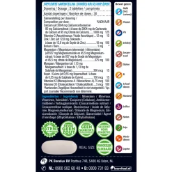Calcium, Magnesium en Botten 60 tabletten^Lucovitaal Clearance