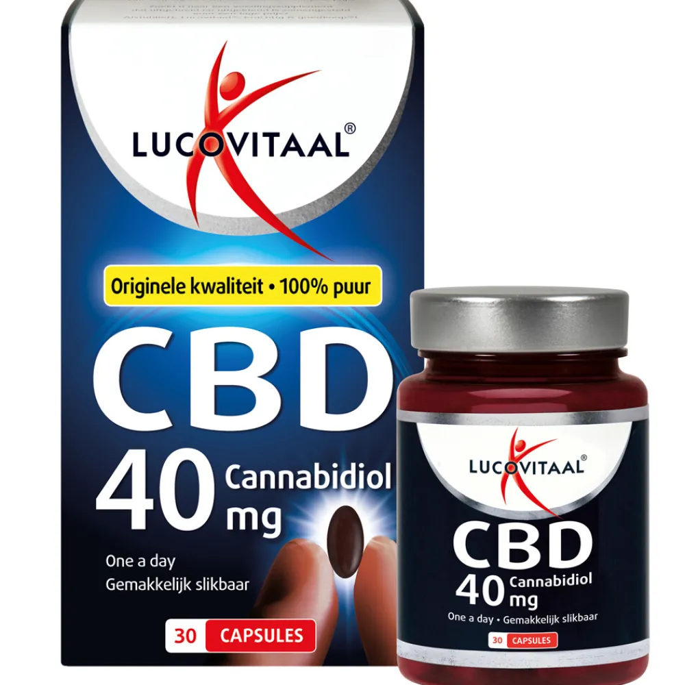 Speciale Bestanddelen<Lucovitaal CBD 40 mg capsules 30 capsules