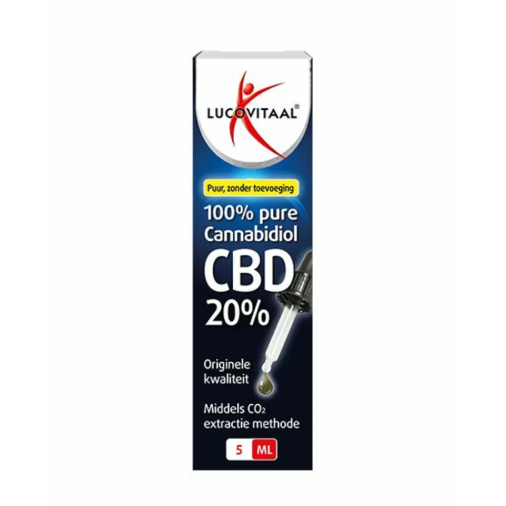 CBD Cannabidiol Olie 20% 5 ml^Lucovitaal Sale