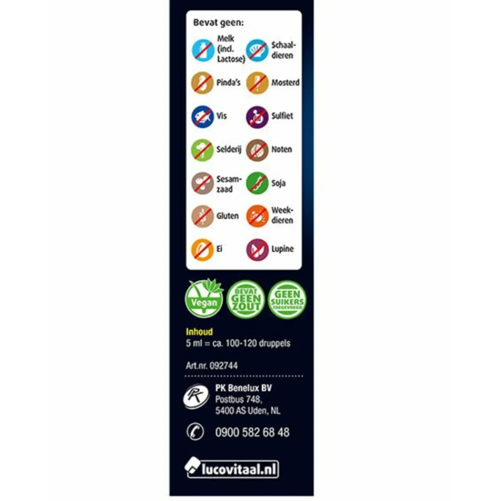 CBD Cannabidiol Olie 20% 5 ml^Lucovitaal Sale