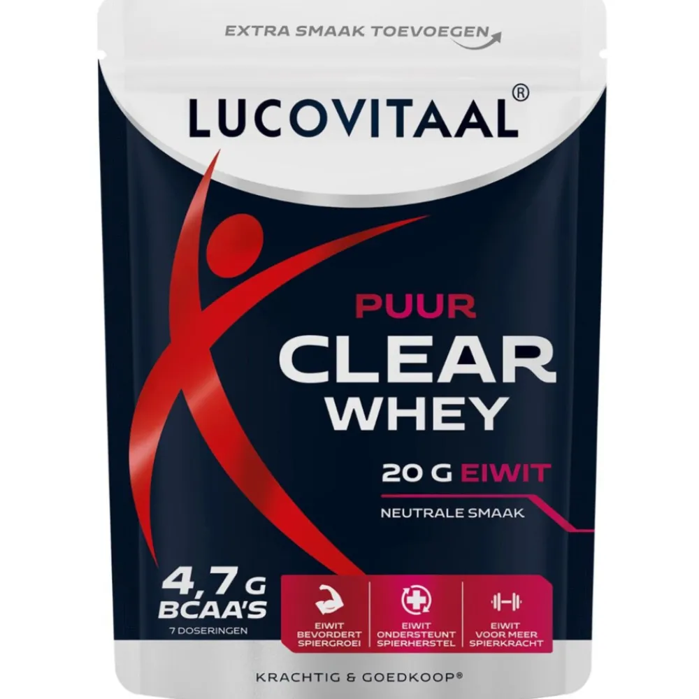 Clear Whey Poeder Puur 175 gr^Lucovitaal New