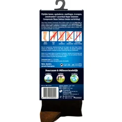 Clearance Compressie Steun Sokken Zwart maat 36-41 1 paar Steunkousen|Zelfzorg