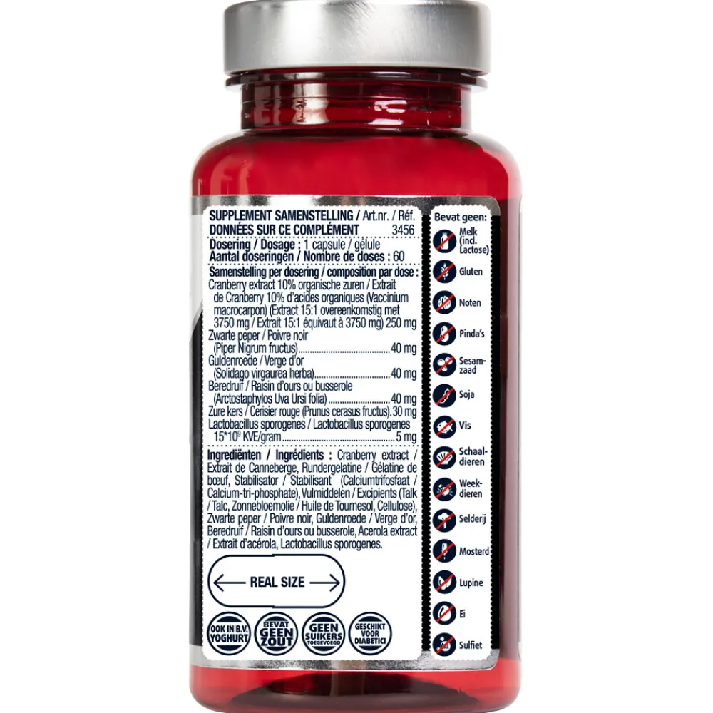 Cranberry X-tra 60 capsules^Lucovitaal Online