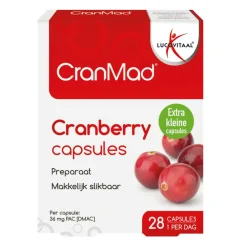 Outlet CranMad Cranberry 28 capsules Speciale Bestanddelen